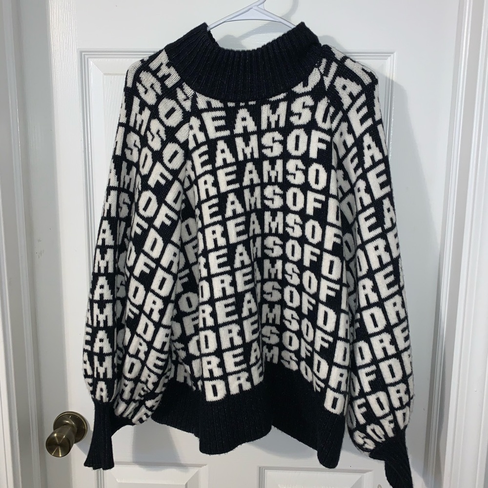 Balloon Sleeve, Oversized Sweater